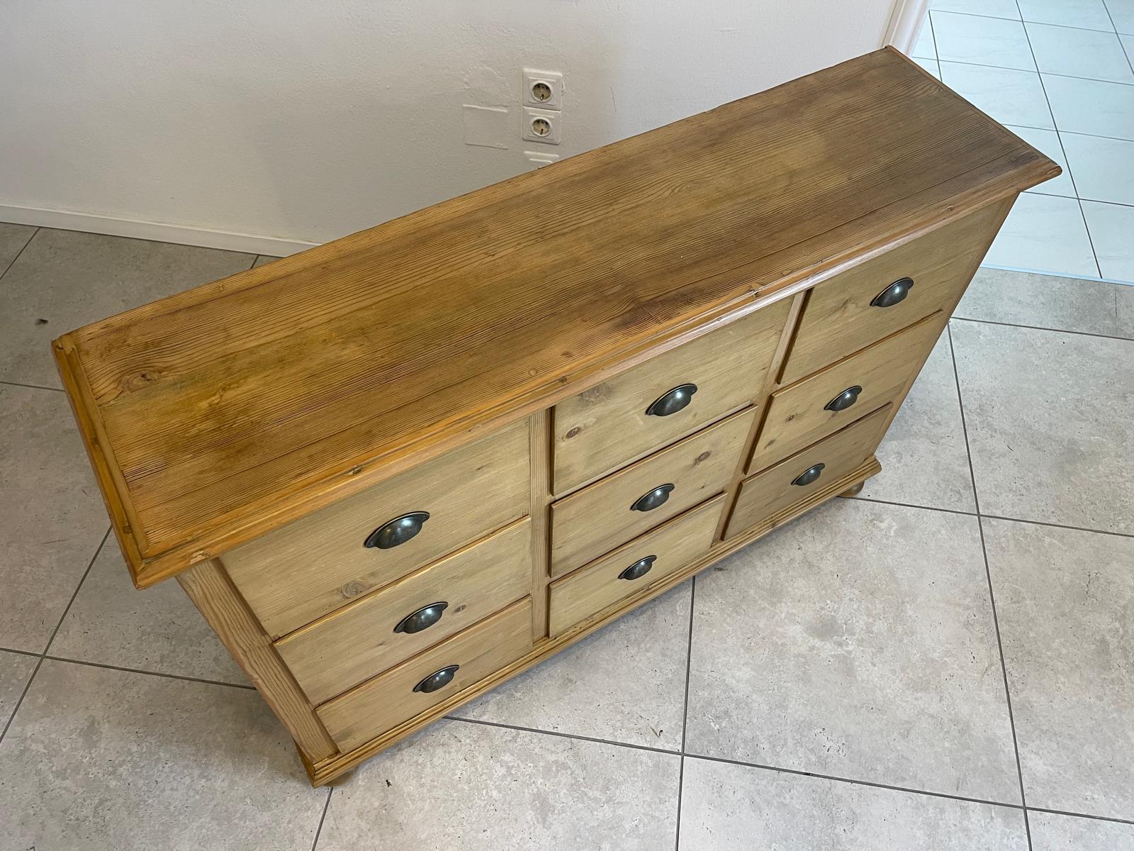 Bäuerliche Kommode 9 Ladenkommode Landhausmöbel Weichholzmöbel G1252