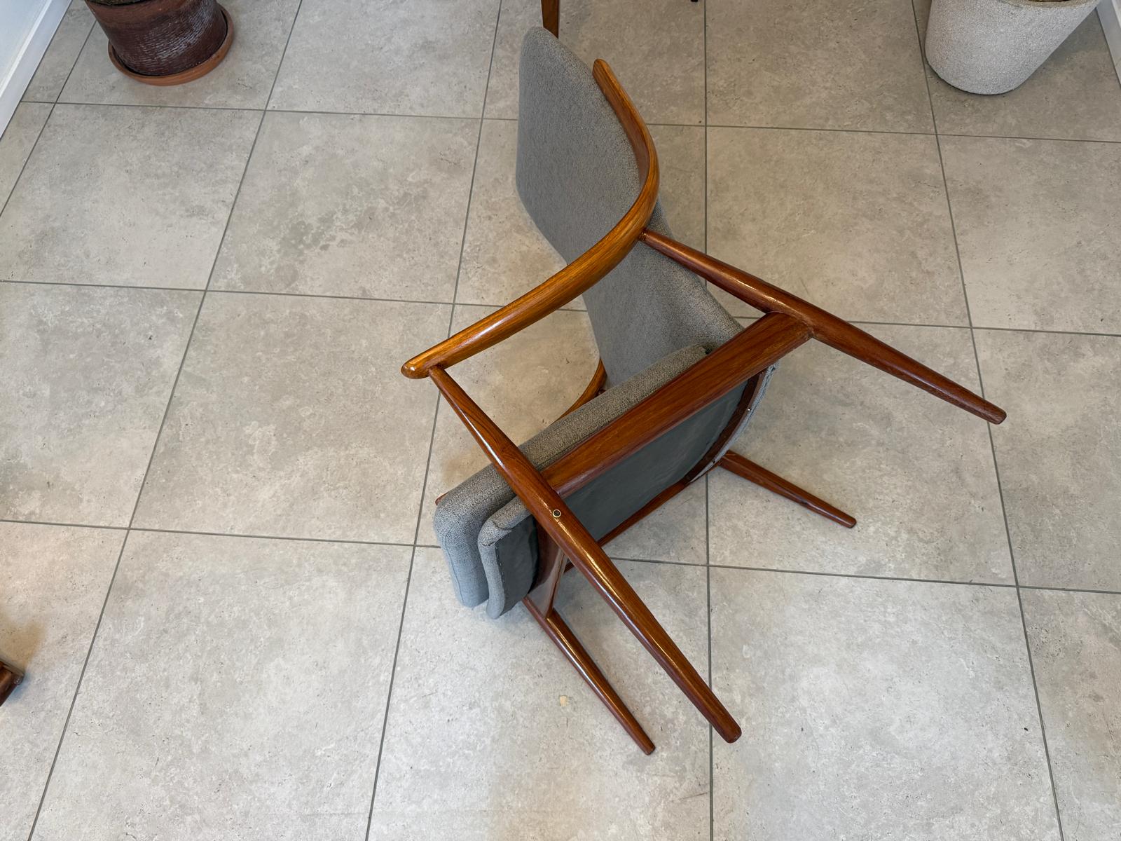 Perfekter dänischer Armlehnsessel Stuhl Buchenholz G2265