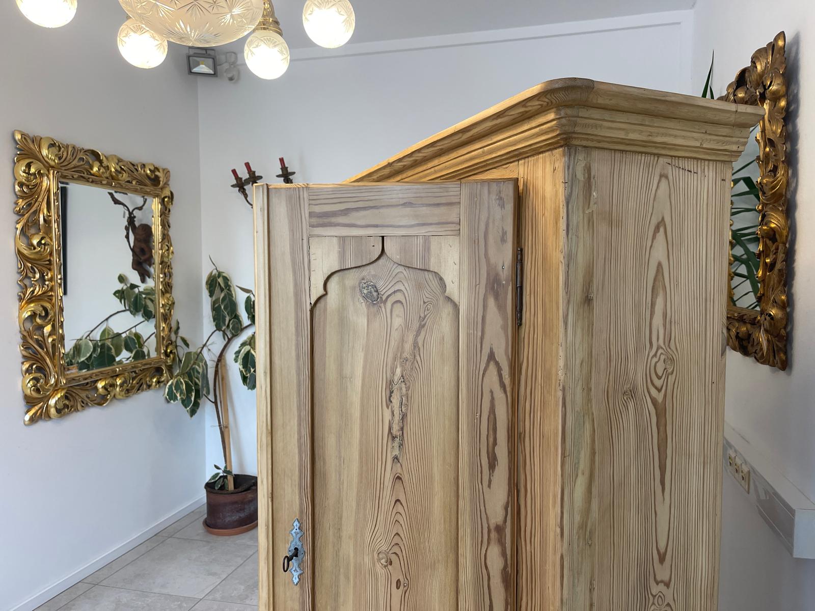 Steirischer Biedermeier Bauernschrank Naturholzschrank G1148