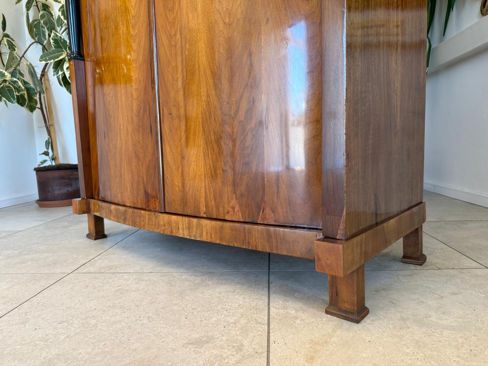 Sale Empire Säulen Hallenschrank Restauriert Antik Antiquität D1209