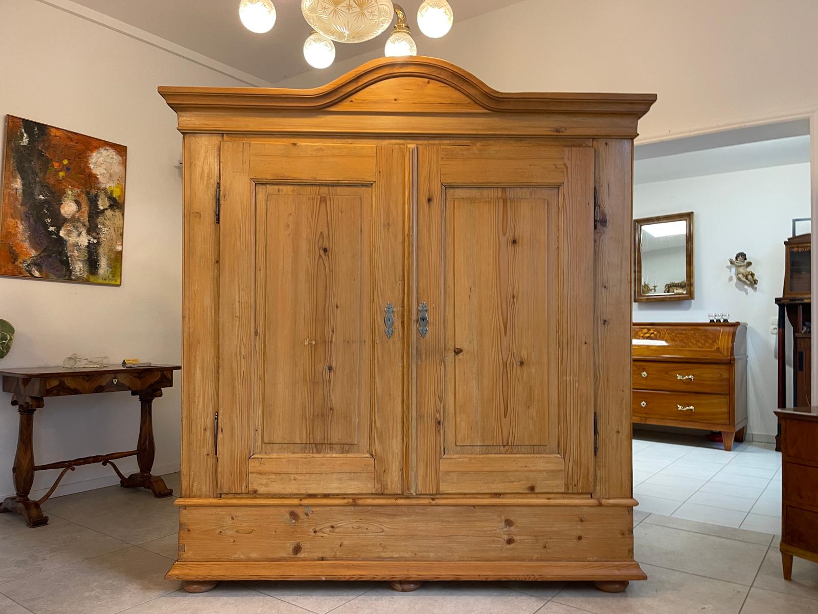 Originaler Bauernschrank Biedermeierschrank Hallenschrank Bauernkasten G1692