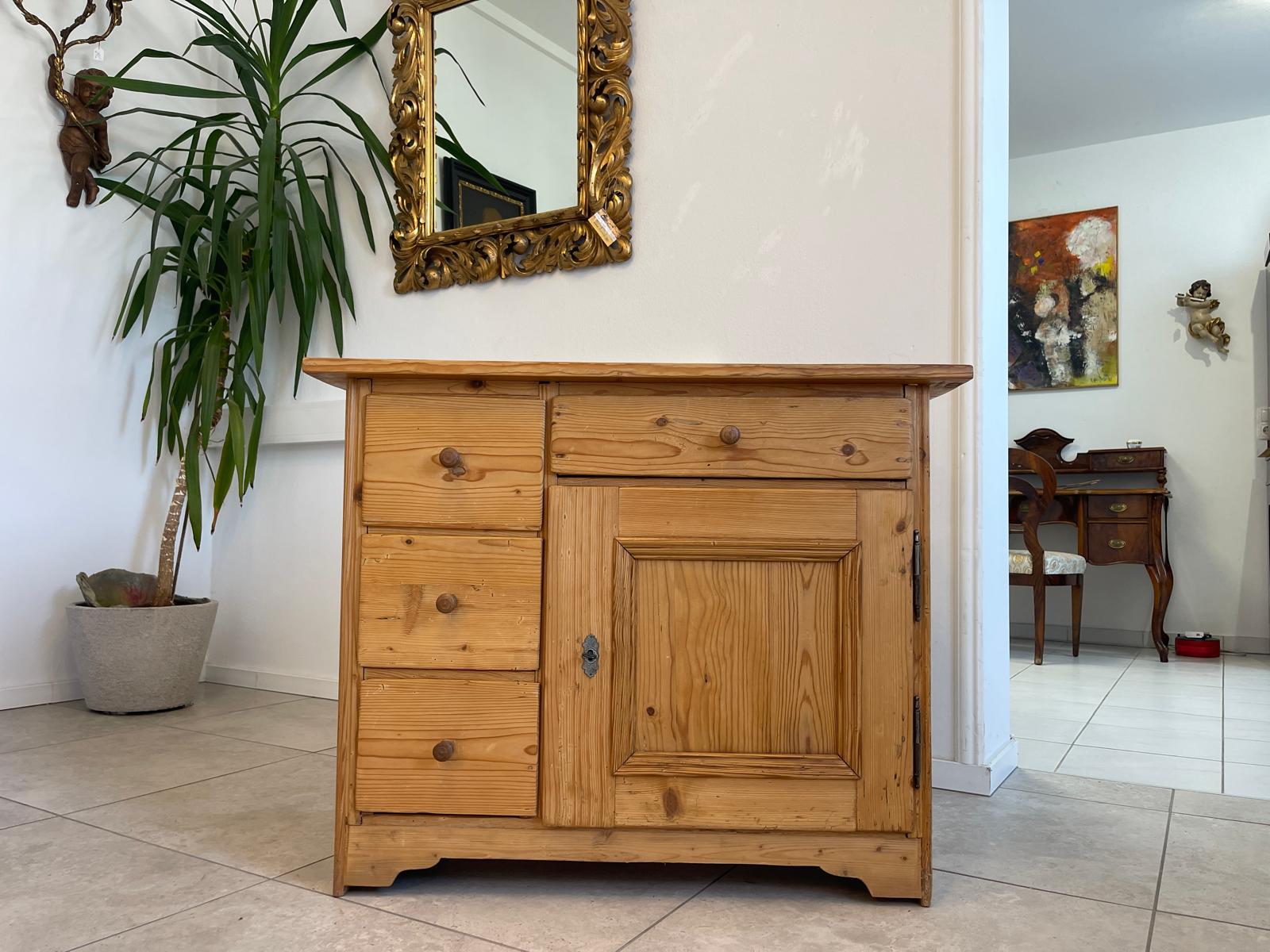 Biedermeier Brotschrank Almerschrank Speiskasten G1395