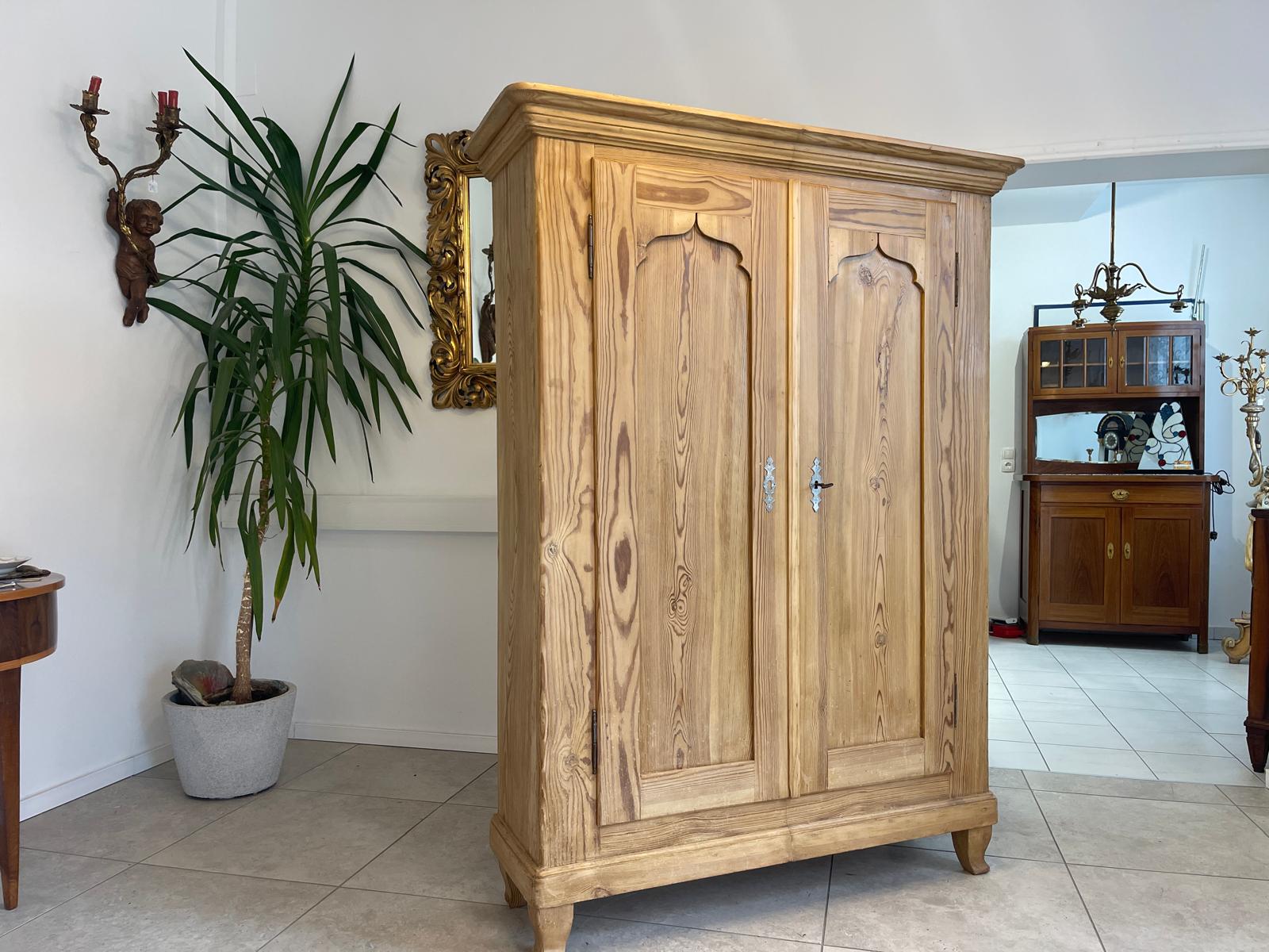 Steirischer Biedermeier Bauernschrank Naturholzschrank G1148