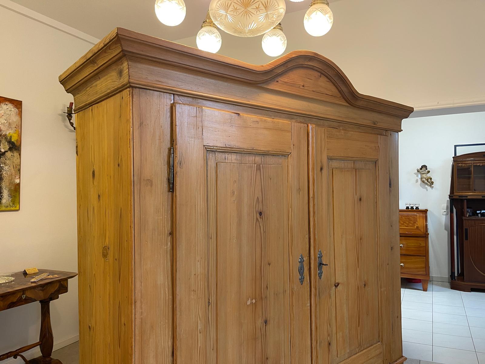 Originaler Bauernschrank Biedermeierschrank Hallenschrank Bauernkasten G1692