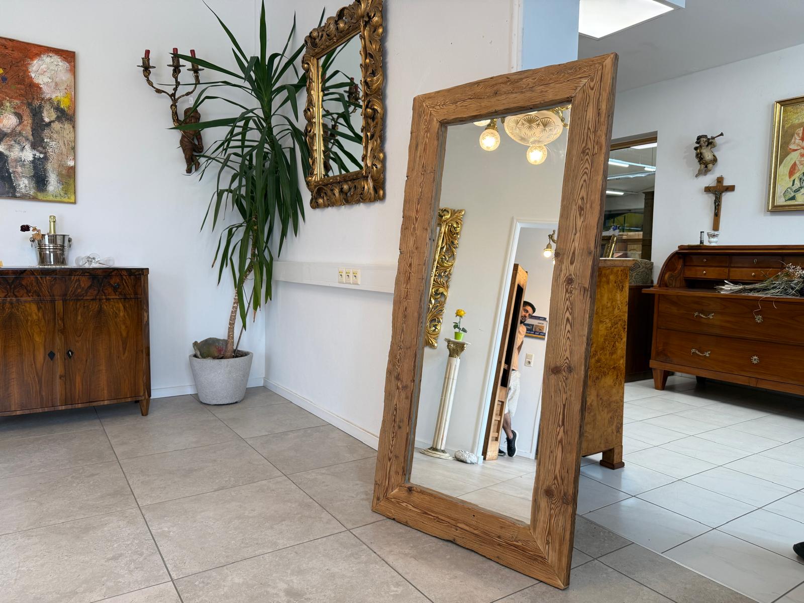 Wandspiegel Altholzspiegel  Bauernspiegel Rustikal G1916