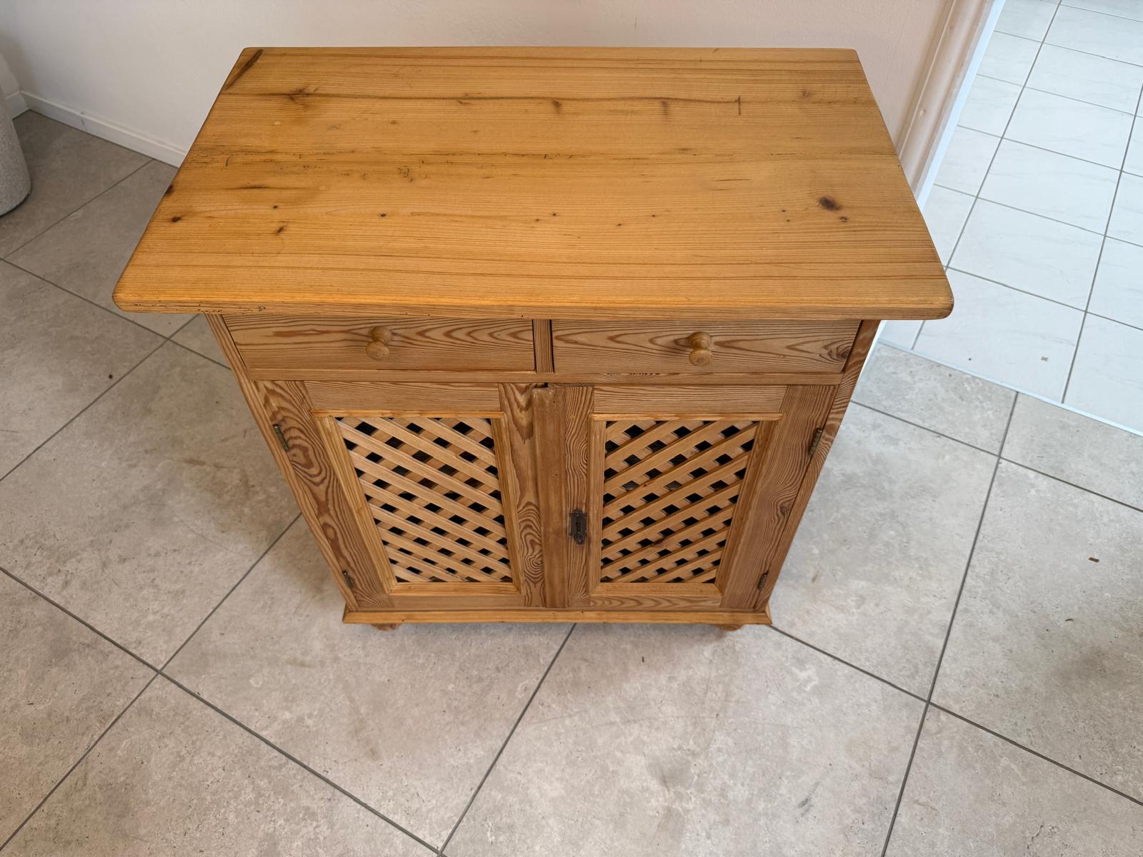 Antike Bäuerliche Anrichte Kommode Kasterl Bauernmöbel Antik D1222