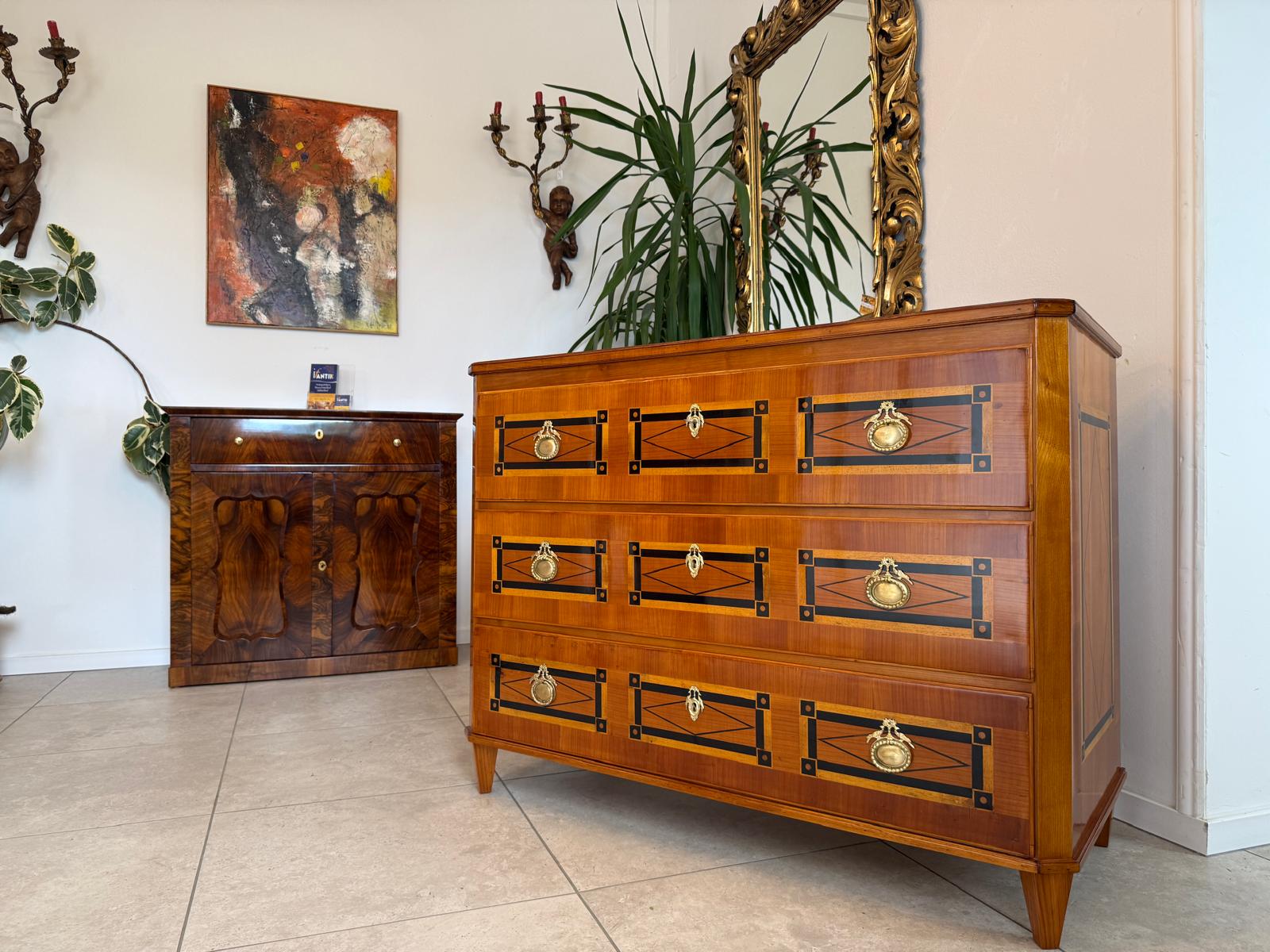 Barock Kommode Österreich Marketiert Sale Restauriert D2475