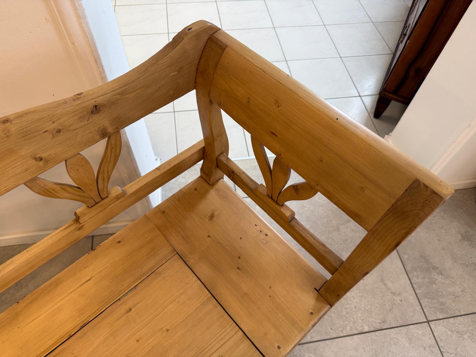 Antike Truhenbank Küchenbank Bauernmöbel Bauernmöbel D2314