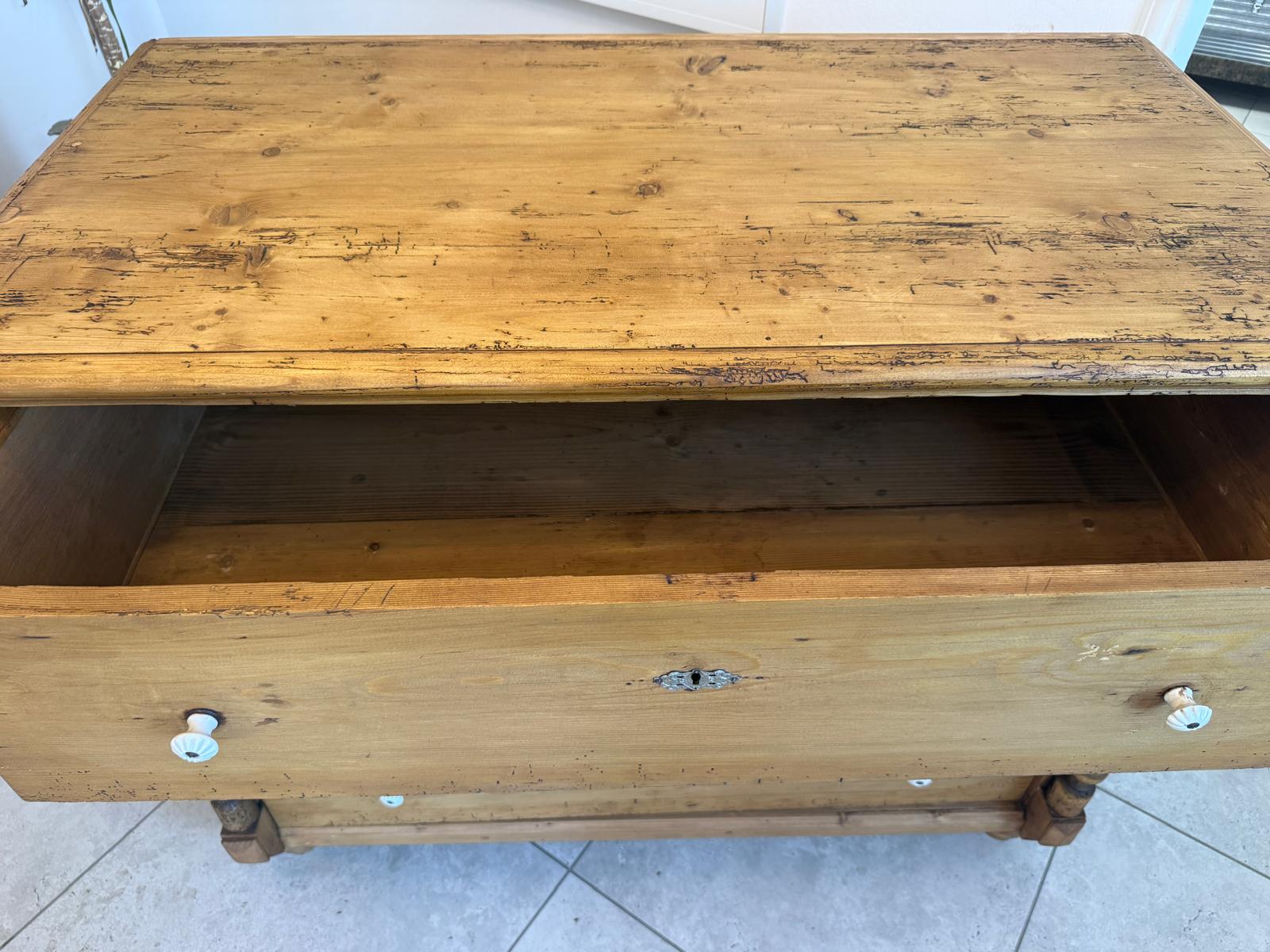 SALE Gründerzeit Kommode Ladenkommode Weichholz D2722