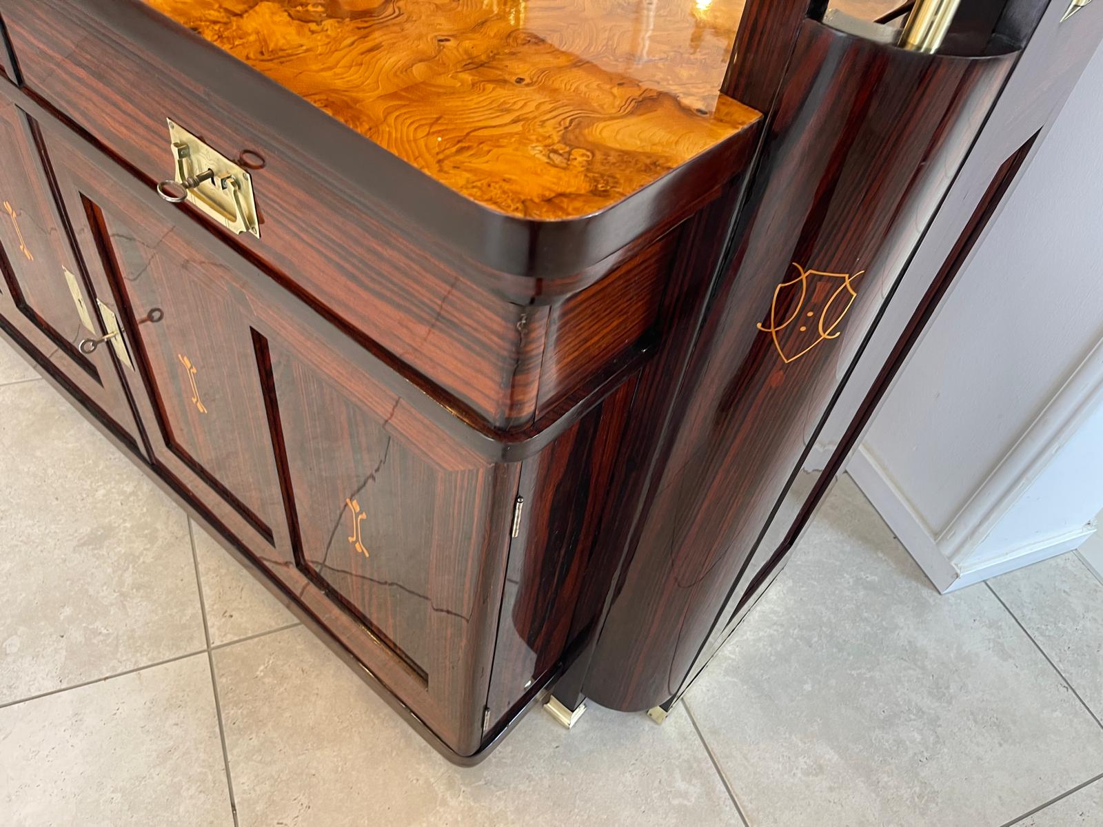 SALE Restauriertes Jugendstil Kredenz Etagere  Bücherschrank Traum Antiquität G1444