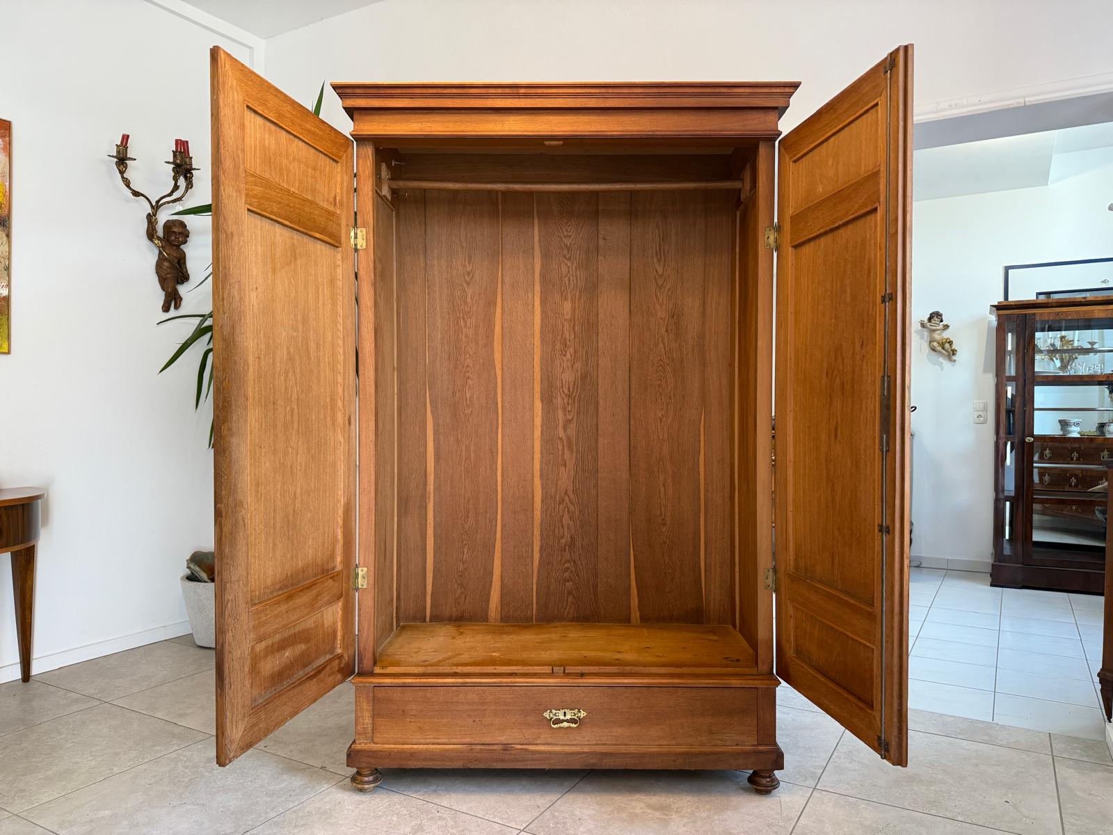 Sale Originaler Jugendstil Kleiderschrank Kasten Antiquität G2196