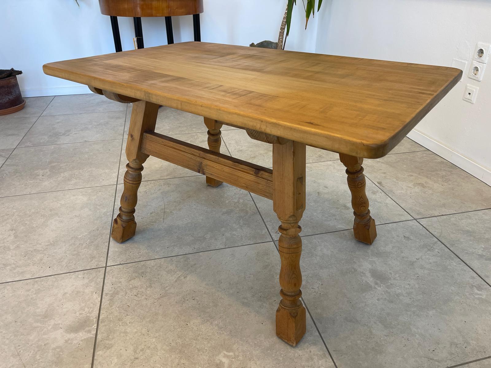 Originaler Bauerntisch Beistelltisch Tischerl G1271