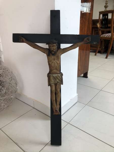 INRI Kruzifix Jesu Christi Kreuz Dreinageltypus Z2021