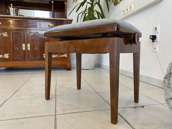 Klavierhocker Schemel Hocker Drehstuhl Art Deco Stuhl E2326