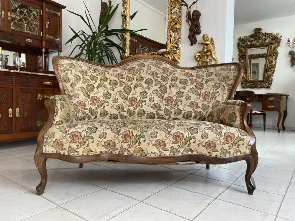 hübsches originales Spätbiedermeier Sofa Diwan Couch A1645