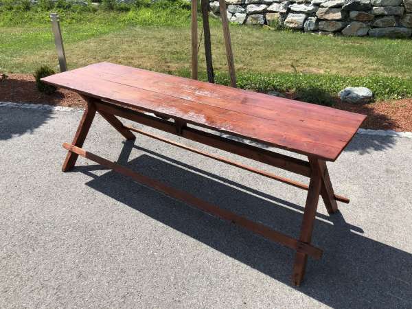 uriger alter Bauerntisch Tafeltisch Wirtshaustisch Tisch X1954