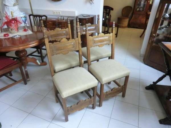 4 Stück Rittersessel Stuhl Sessel Esszimmerstühle Traumstücke Nr. 5254